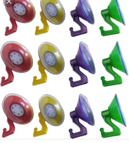 Glass Vacuum Hook Hiten Art-4 (Pack Of 12)