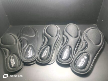 Insole ladies Memory cups Black Colour (Pack Of 5)