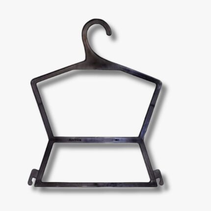 Black Square Plastic Clothes Hanger, For Cloth Hanging Medium