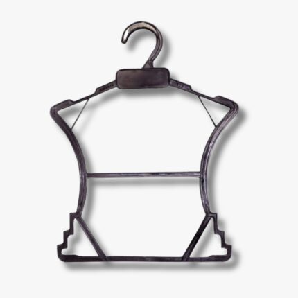 Black Square Plastic Clothes Hanger, For Cloth Hanging Small