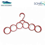 Multi-purpose hanger for dupattas, scarves and wardrobe organization