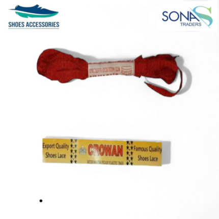 Sports Shoe Lace – Flat & Durable for Running & Gym (Red)