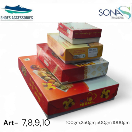 Sweet Box Art-7,8.9.10(Corugated Printing) (Top Bottom) (100gm,250gm,500gm,1 Kg)