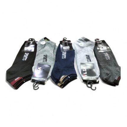 Men's Ankle Length Cotton Socks – Pack of 10 Pairs